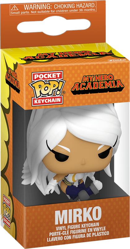 Funko Pocket Pop! Animation: My Hero Academia - Mirko Vinyl Figure Keychain (New) - Funko 200G