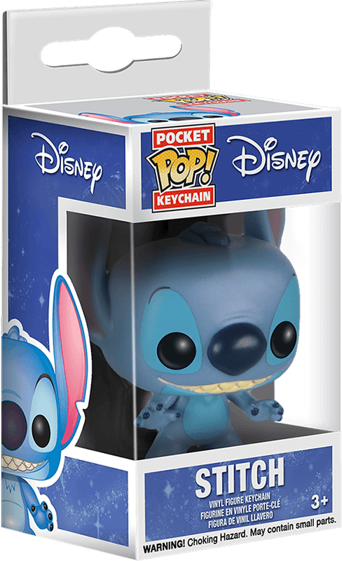 Funko Pocket Pop! Disney: Lilo and Stitch - Stitch Vinyl Figure Keychain (New) - Funko 200G