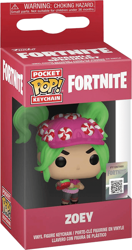 Funko Pocket Pop! Games: Fortnite - Zoey Vinyl Figure Keychain (New) - Funko 200G