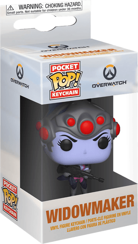 Funko Pocket Pop! Games: Overwatch - Widowmaker Vinyl Figure Keychain (New) - Funko 200G