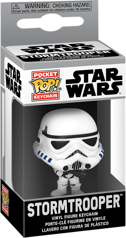 Funko Pocket Pop! Star Wars - Stormtrooper Vinyl Bobble-Head Keychain (New) - Funko 200G