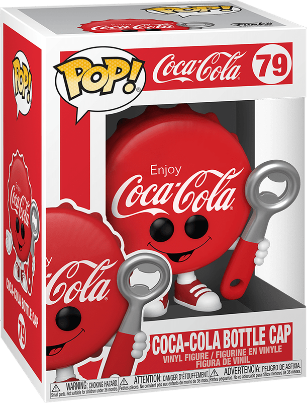 Funko Pop! Ad Icons 79: Coca-Cola - Coca-Cola Bottle Cap Vinyl Figure (New) - Funko 440G
