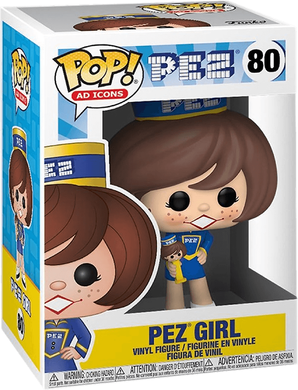 Funko Pop! Ad Icons 80: Pez - Pez Girl Vinyl Figure (Brunette)(New) - Funko 440G