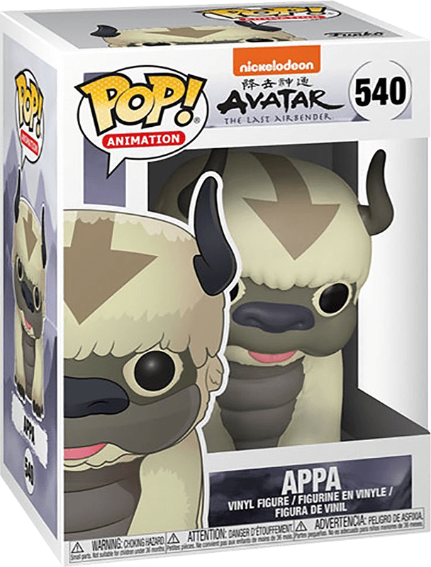 Funko Pop! Animation 540: Avatar: The Last Airbender - Appa Vinyl Figure (New) - Funko 440G