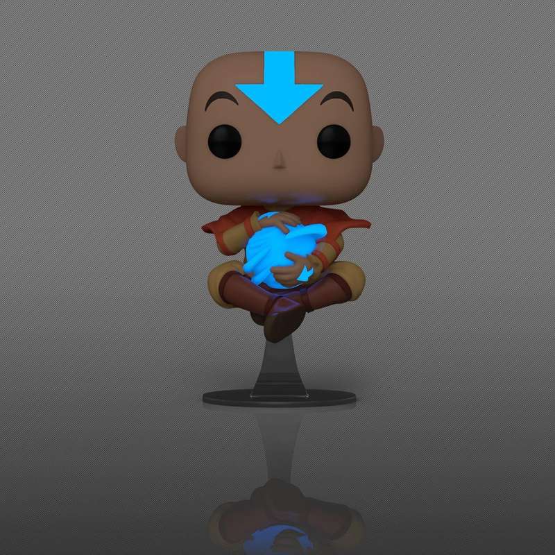 Funko Pop! Animation 1439: Avatar: The Last Airbender - Floating Aang Vinyl Figure (Glow in the