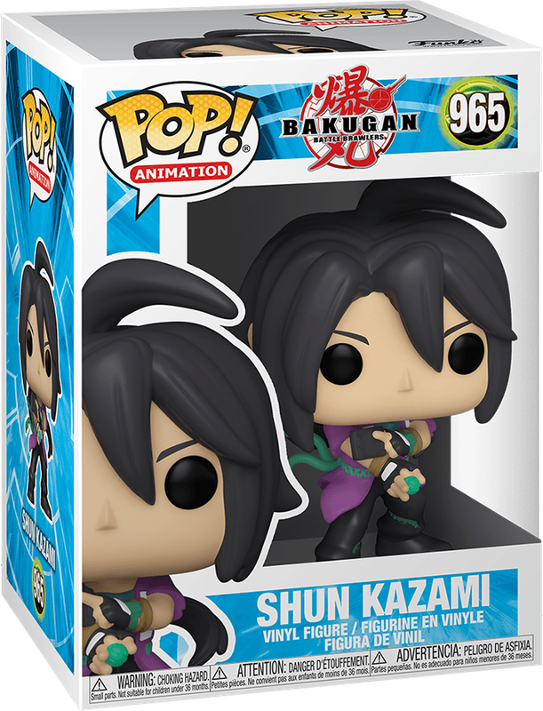 Funko Pop! Animation 965: Bakugan: Battle Brawlers - Shun Kazami Vinyl Figure (New) - Funko 440G