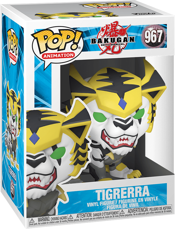 Funko Pop! Animation 967: Bakugan: Battle Brawlers - Tigrerra Vinyl Figure (New) - Funko 440G