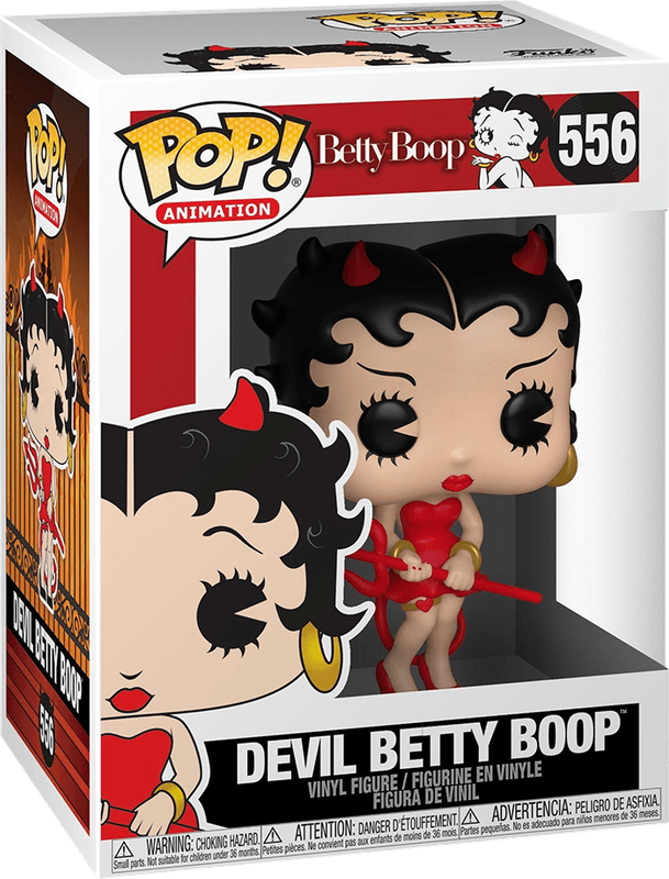 Funko Pop! Animation 556: Betty Boop - Devil Betty Boop Vinyl Figure (New) - Funko 440G