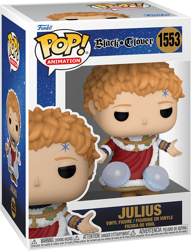 Funko Pop! Animation 1553: Black Clover - Julius Casting Spell Vinyl Figure (New) - Funko 440G