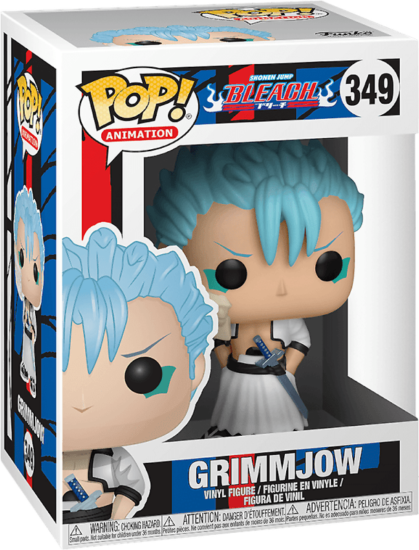 Funko Pop! Animation 349: Bleach - Grimmjow Vinyl Figure *See Note* (New) - Funko 440G
