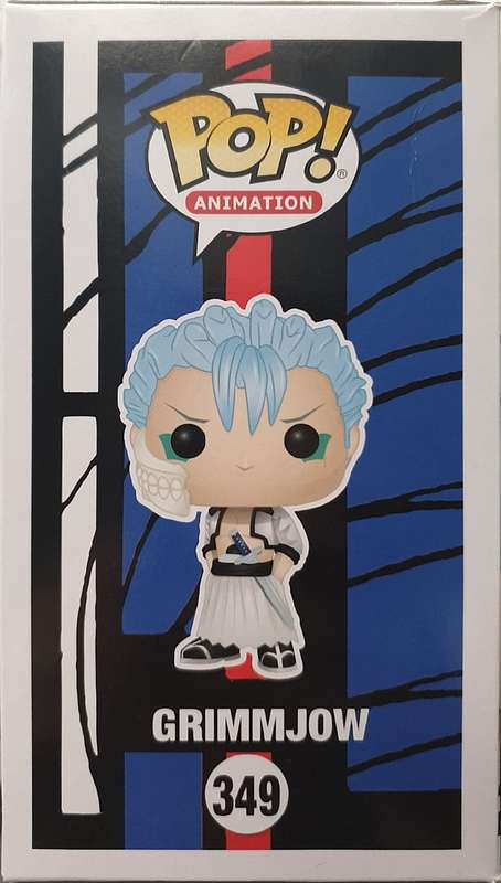 Funko Pop! Animation 349: Bleach - Grimmjow Vinyl Figure *See Note* (New) - Funko 440G