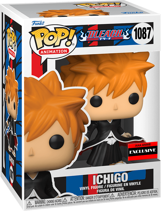Funko Pop! Animation 1087: Bleach - Ichigo Kurosaki Vinyl Figure (Bankai)(New) - Funko 440G