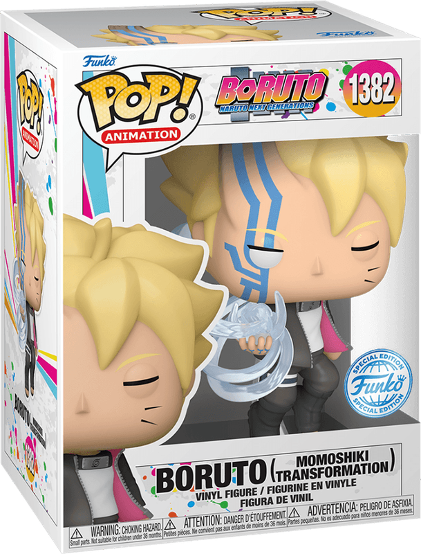 Funko Pop! Animation 1382: Boruto: Naruto Next Generations - Boruto Vinyl Figure (Momoshiki