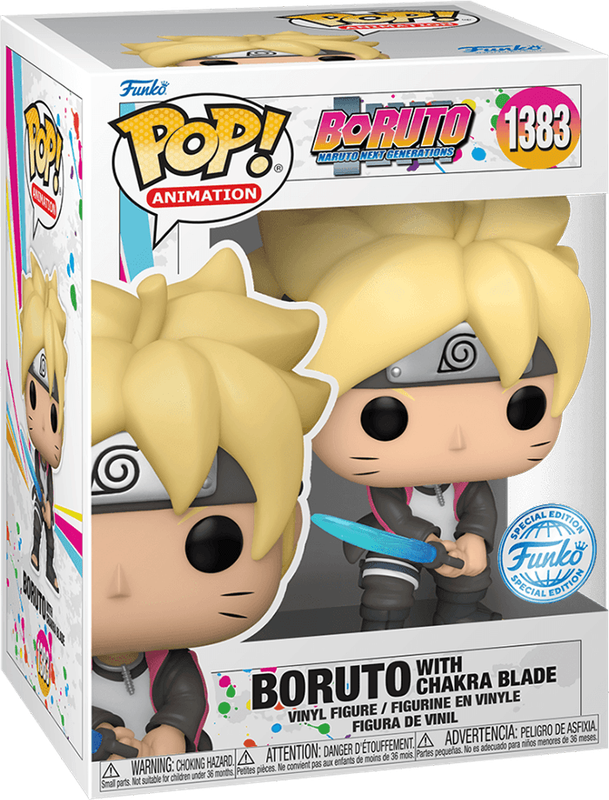 Funko Pop! Animation 1383: Boruto: Naruto Next Generations - Boruto with Chakra Blade Vinyl Figure