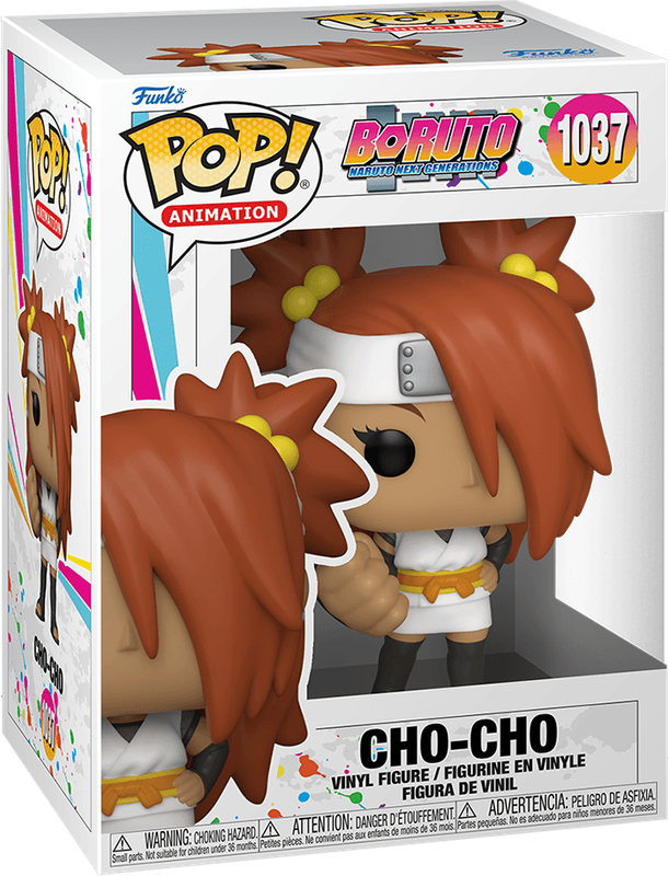 Funko Pop! Animation 1037: Boruto: Naruto Next Generations - Cho-Cho Vinyl Figure (New) - Funko 440G