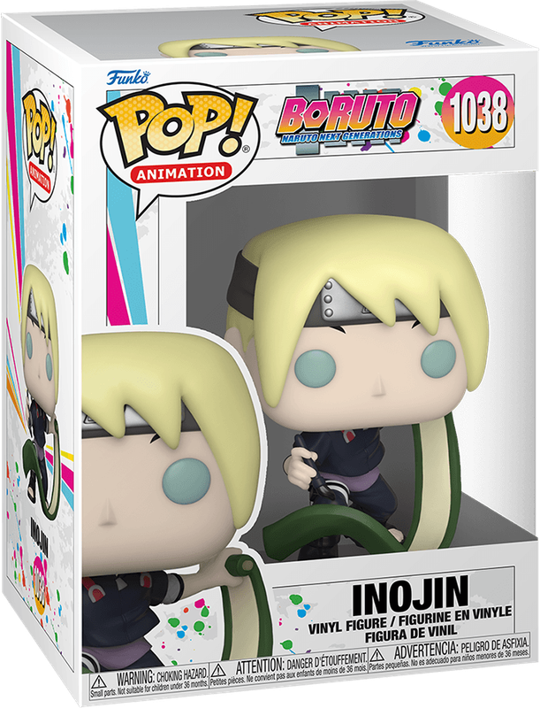 Funko Pop! Animation 1038: Boruto: Naruto Next Generations - Inojin Vinyl Figure (New) - Funko 440G
