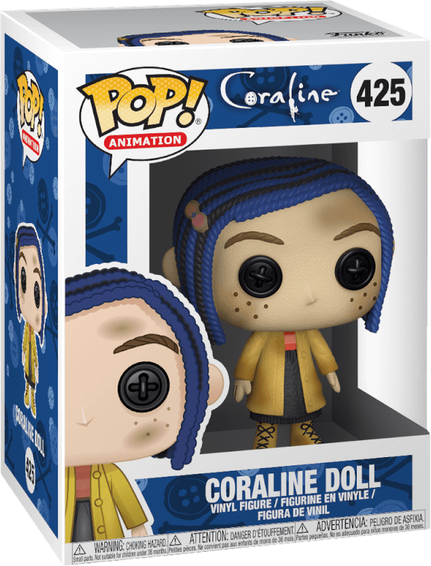 Funko Pop! Animation 425: Coraline - Coraline Doll Vinyl Figure (New) - Funko 300G