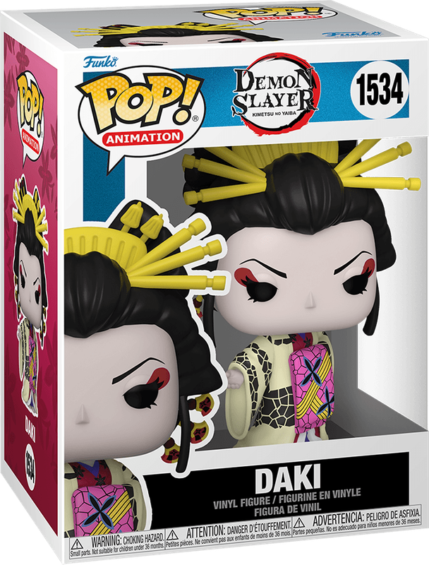 Funko Pop! Animation 1534: Demon Slayer - Daki Vinyl Figure (New) - Funko 440G