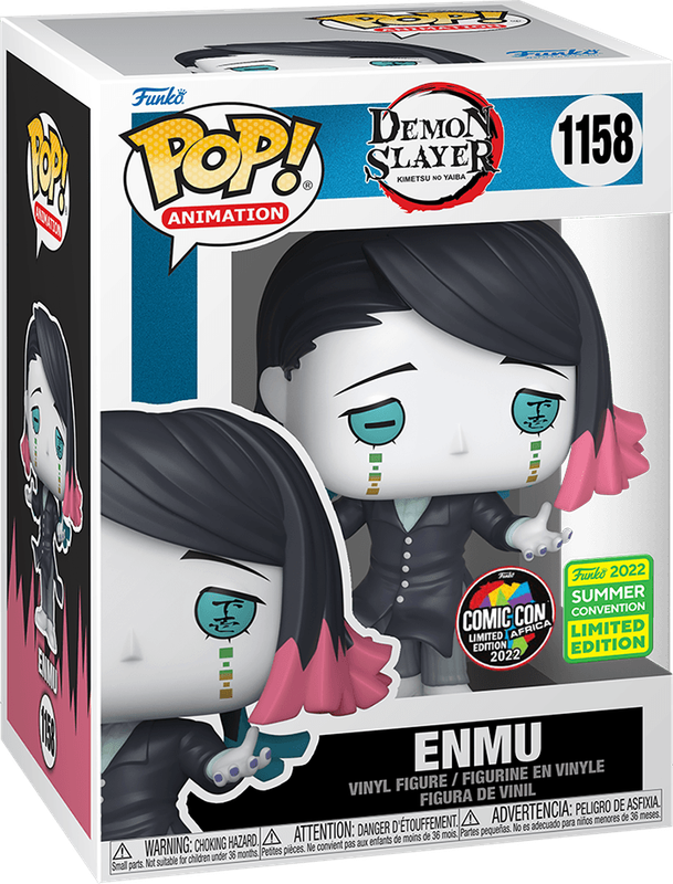 Funko Pop! Animation 1158: Demon Slayer - Enmu Vinyl Figure (New) - Funko 440G