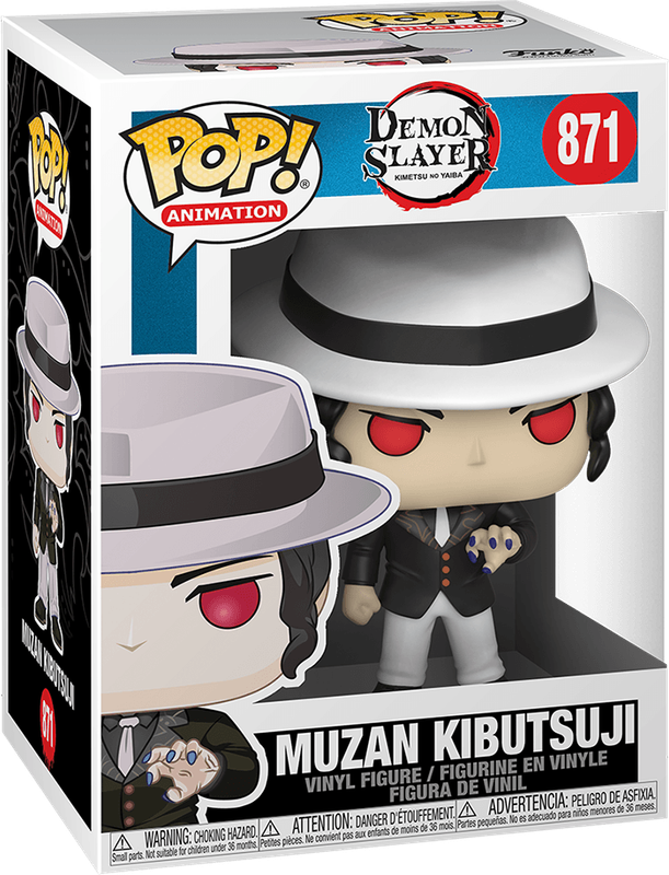 Funko Pop! Animation 871: Demon Slayer - Muzan Kibutsuji Vinyl Figure (New) - Funko 440G
