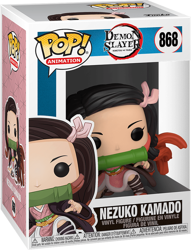 Funko Pop! Animation 868: Demon Slayer - Nezuko Kamado Vinyl Figure (New) - Funko 440G