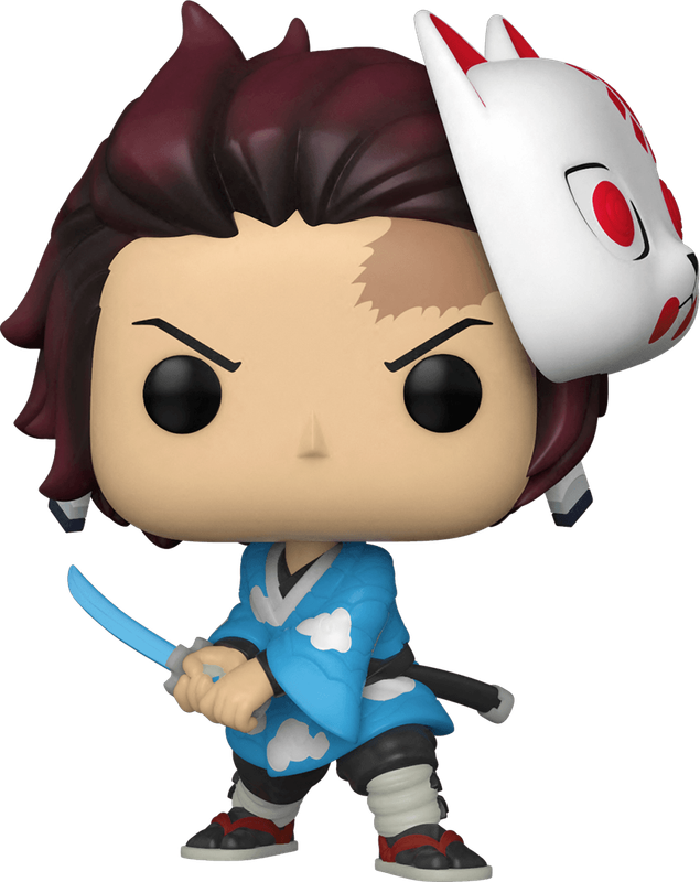 Funko Pop! Animation 867: Demon Slayer - Tanjiro Kamado with Mask Vinyl Figure (New) - Funko 440G