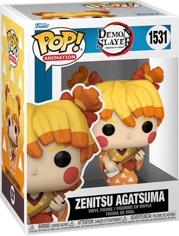 Funko Pop! Animation 1531: Demon Slayer - Zenitsu Agatsuma wearing Kimono Vinyl Figure (New) -