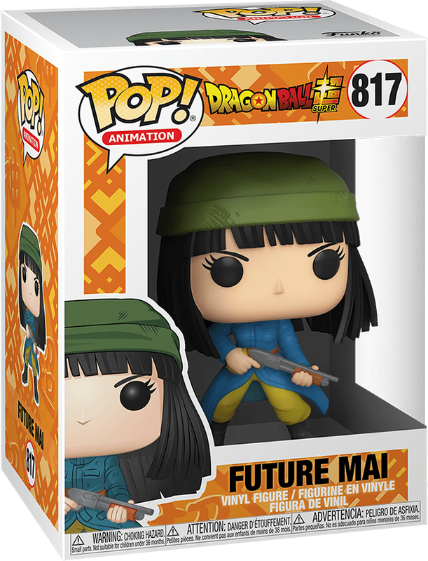 Funko Pop! Animation 817: DragonBall Super - Future Mai Vinyl Figure (New) - Funko 440G