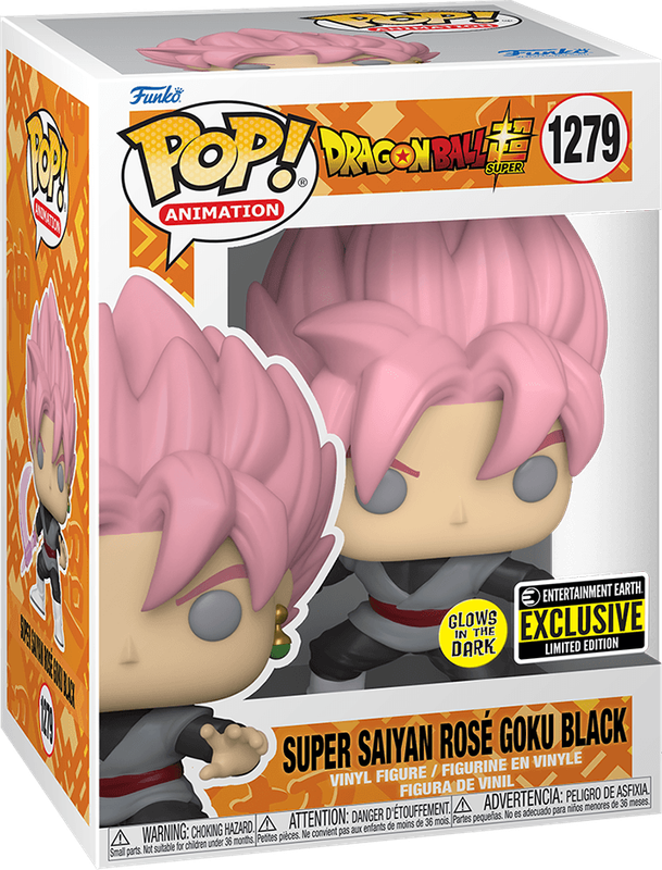 Funko Pop! Animation 1279: DragonBall Super - Super Saiyan Rose Goku Black with Scythe Vinyl Figure