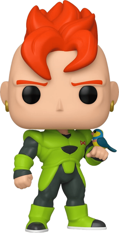 Funko Pop! Animation 708: DragonBall Z - Android 16 Vinyl Figure (New) - Funko 440G