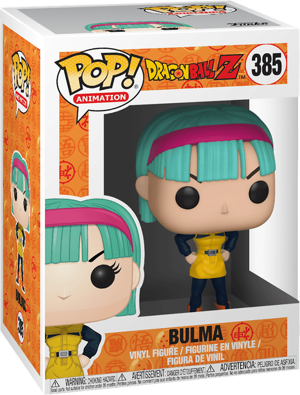 Funko Pop! Animation 385: DragonBall Z - Bulma Vinyl Figure (Yellow Dress)(New) - Funko 440G