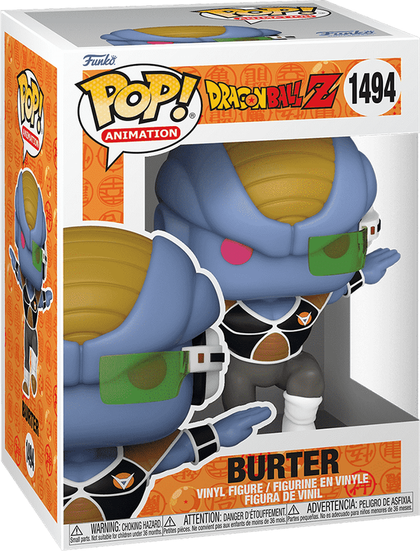 Funko Pop! Animation 1494: DragonBall Z - Burter Vinyl Figure (New) - Funko 440G