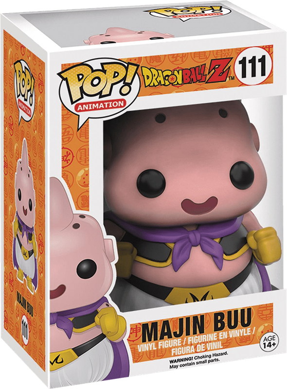 Funko Pop! Animation 111: DragonBall Z - Majin Buu Vinyl Figure (New) - Funko 440G
