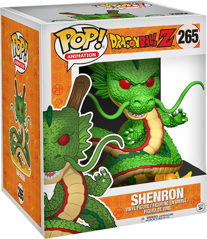 Funko Pop! Animation 265: DragonBall Z - Shenron Super Sized 6'' Vinyl Figure *See Note* (New) -