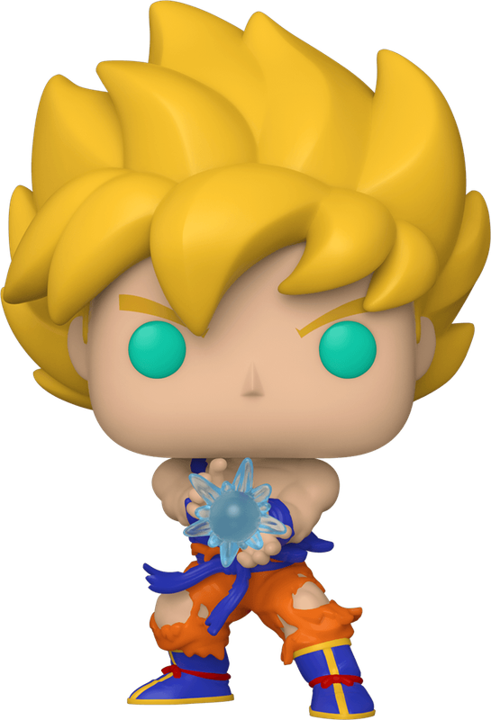 Funko Pop! Animation 948: DragonBall Z - Super Saiyan Goku with Kamehameha Vinyl Figure (Glow in