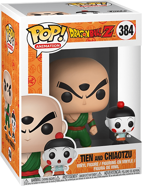 Funko Pop! Animation: DragonBall Z - Tien and Chiaotzu Vinyl Figure (New) - Funko 300G
