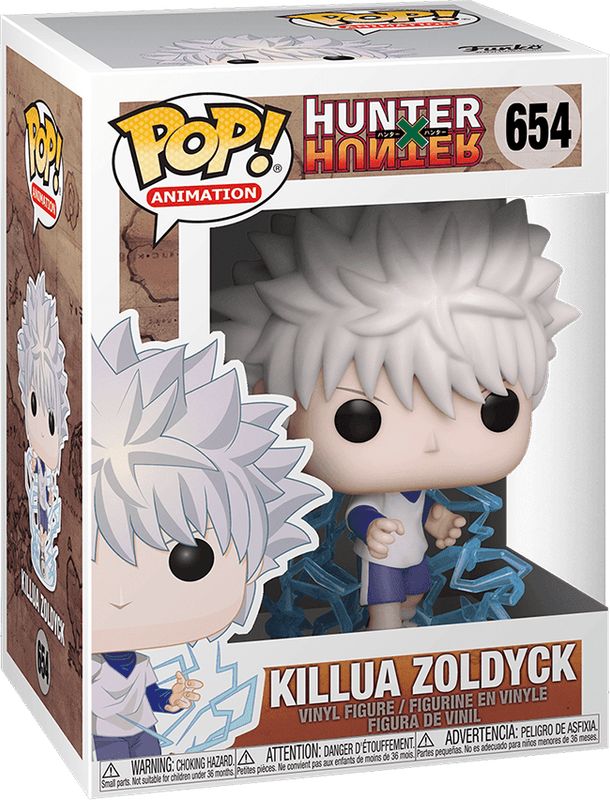 Funko Pop! Animation 654: Hunter x Hunter - Killua Zoldyck Vinyl Figure (New) - Funko 440G