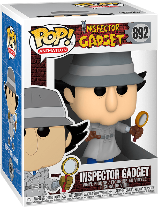 Funko Pop! Animation 892: Inspector Gadget - Inspector Gadget Vinyl Figure (New) - Funko 440G
