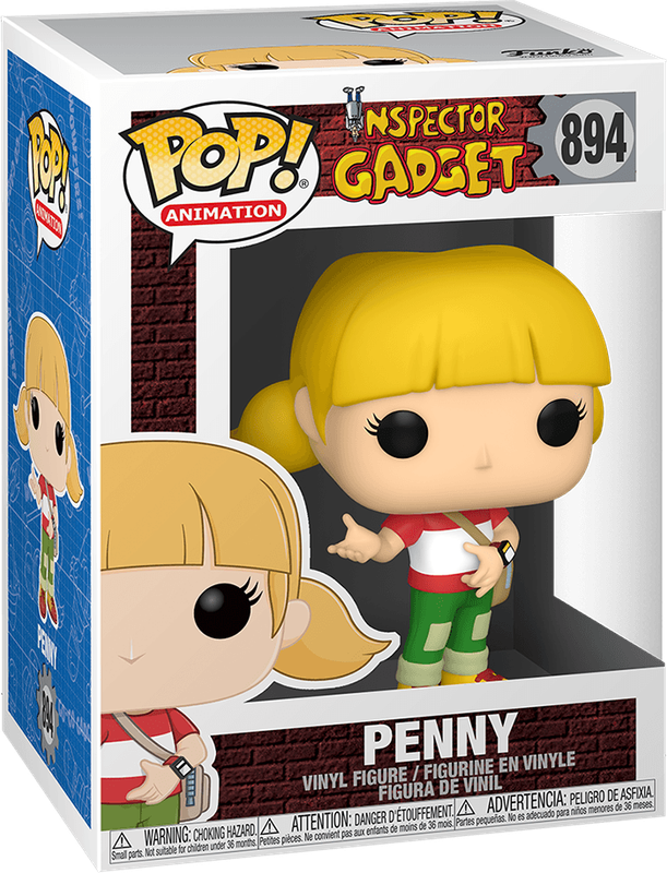 Funko Pop! Animation 894: Inspector Gadget - Penny Vinyl Figure (New) - Funko 440G