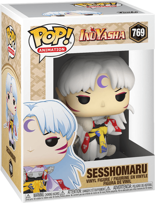 Funko Pop! Animation 769: Inuyasha - Sesshomaru Vinyl Figure (New) - Funko 440G