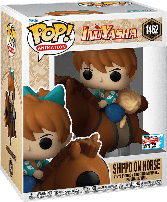 Funko Pop! Animation 1462: Inuyasha - Shippo on Horse Vinyl Figure (New) - Funko 440G