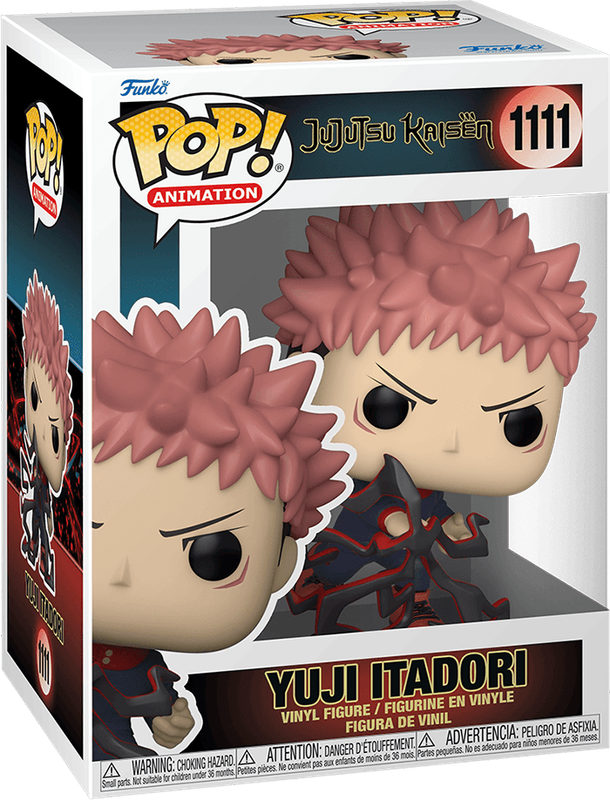 Funko Pop! Animation 1111: Jujutsu Kaisen - Yuji Itadori Vinyl Figure (New) - Funko 440G