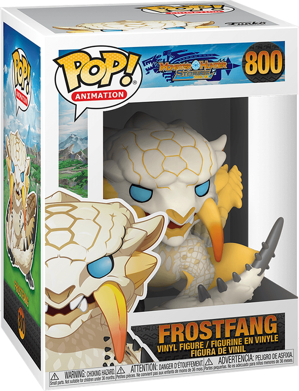 Funko Pop! Animation 800: Monster Hunter Stories: Ride On - Frostfang Vinyl Figure (New) - Funko