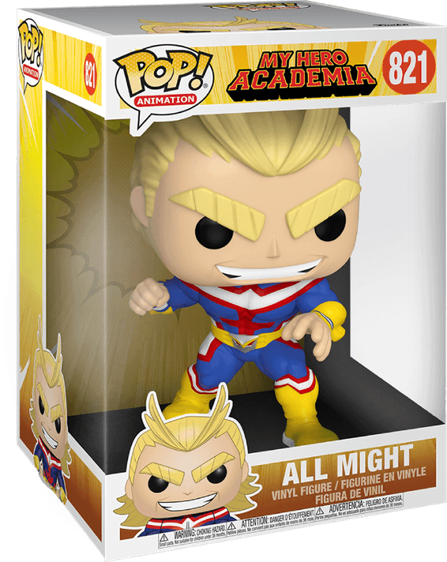 Funko Pop! Animation 821: My Hero Academia - All Might Super Sized 10'' Vinyl Figure (New) - Funko