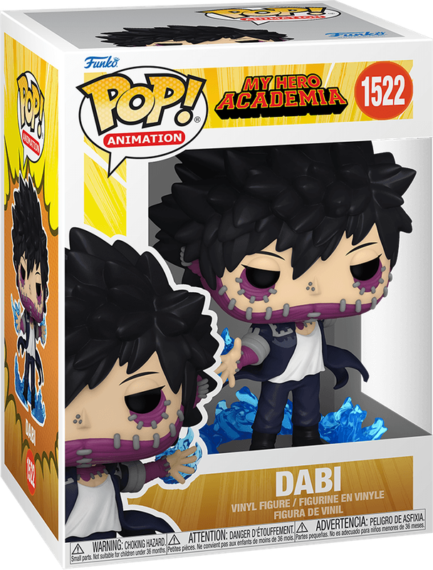 Funko Pop! Animation 1522: My Hero Academia - Dabi with Flames Vinyl Figure (New) - Funko 440G