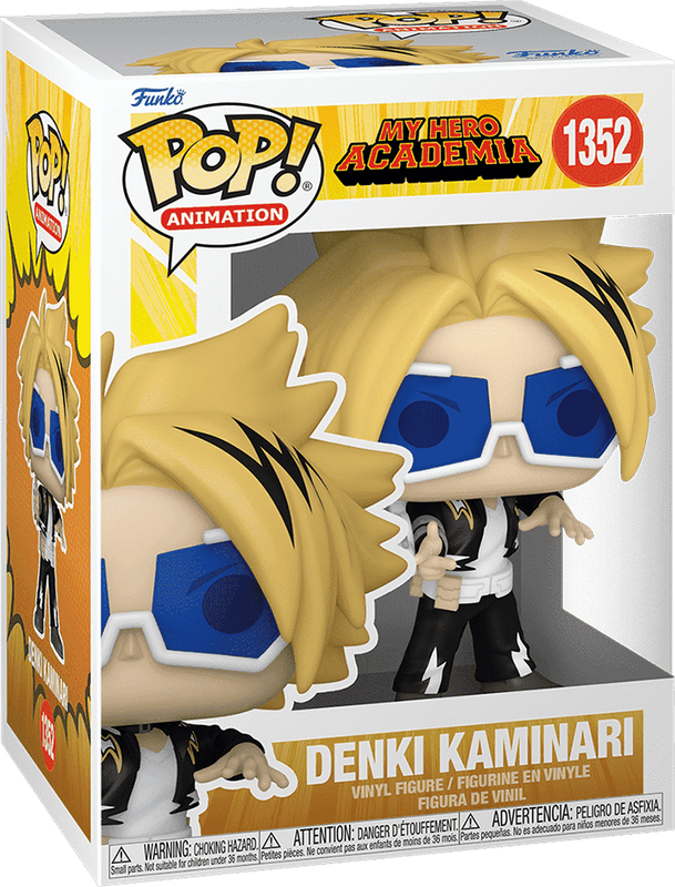 Funko Pop! Animation 1352: My Hero Academia - Denki Kaminari Vinyl Figure (New) - Funko 440G