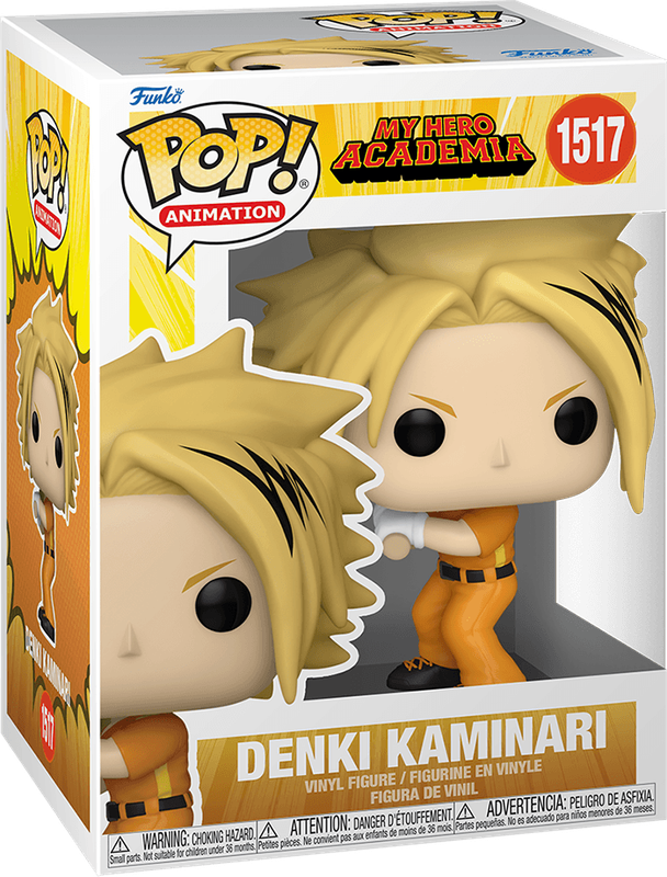 Funko Pop! Animation 1517: My Hero Academia - Denki Kaminari Vinyl Figure (Hero League