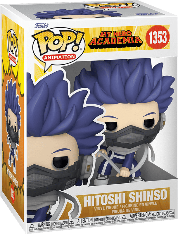 Funko Pop! Animation 1353: My Hero Academia - Hitoshi Shinso Vinyl Figure (New) - Funko 440G
