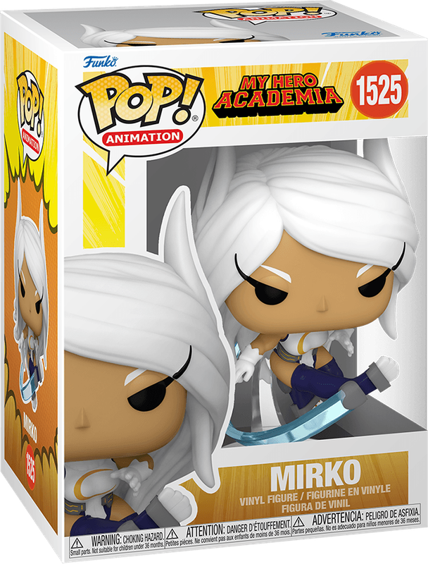 Funko Pop! Animation 1525: My Hero Academia - Mirko Vinyl Figure (New) - Funko 440G