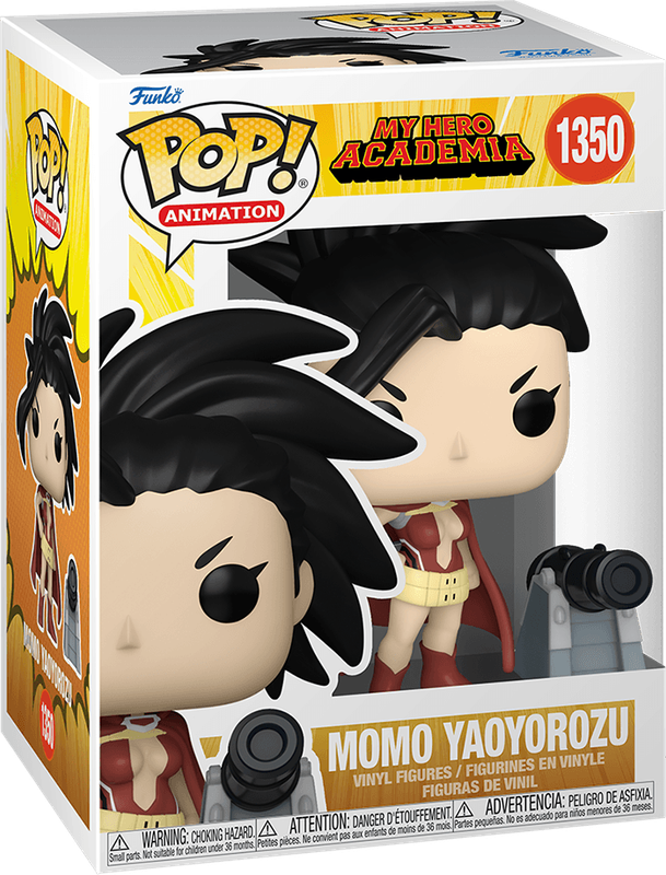 Funko Pop! Animation 1350: My Hero Academia - Momo Yaoyorozu with Cannon Vinyl Figure (New) - Funko